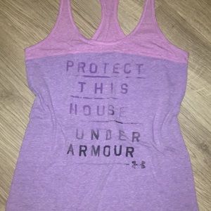 Under armor tank